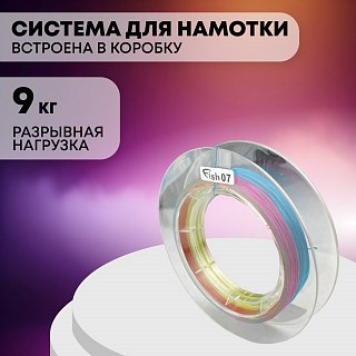 Шнур Riverzone Silk Pro WX8 PE 1.2 150м Colorful - фото 3