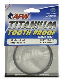 Поводковый материал AFW Titanium tooth proof 4,6м