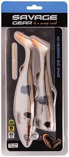 Приманка Savage Gear 4D Herring big shad 22см 200гр haddock PHP 2+1pcs