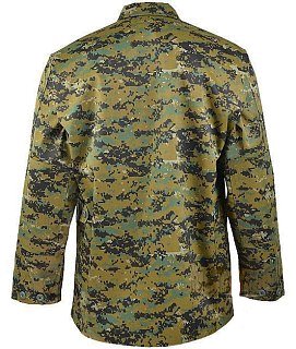 Куртка Mil-tec US Feldjacke typ BDU digital woodland  - фото 3