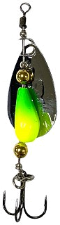 Блесна Daiwa Silver creek spinner 6гр four-leaf - фото 2