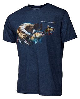 Футболка Savage Gear Cannibal tee blue - фото 1