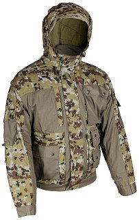 Куртка Huntsman Зверобой смесовая камуфляж цифра хаки - фото 1
