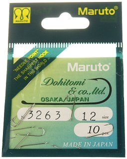 Крючки Maruto 3263 Ni №12 10шт