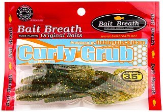 Приманка Bait Breath Curly Grub 3,5" Ur868 уп.10шт