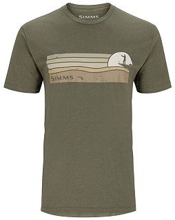 Футболка Simms Sunset T-Shirt Military Heather 