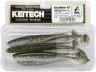 МП Приманка Keitech виброхвост Easy shiner 4,5