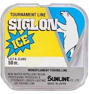 Леска Sunline Siglon V ice fishing clear 50м 0,6/0,128мм