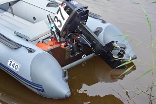 Лодка Boatsman BT340A надувная серо-графитовый - фото 9