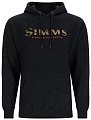 Толстовка Simms Logo Hoody Charcoal Heather 