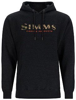 Толстовка Simms Logo Hoody Charcoal Heather 