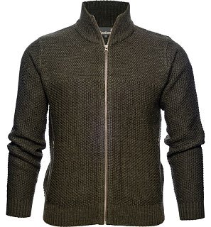 Кардиган Seeland Dyna full zip grizzly brown  - фото 1