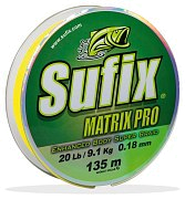 Шнур Sufix Matrix pro chartreuse 135м 0,10мм
