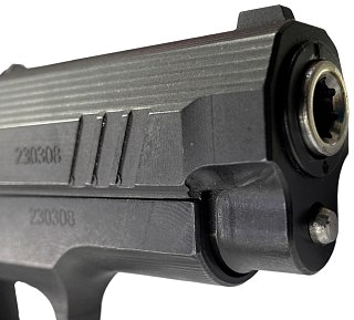 Пистолет Гроза-3А 9мм P.A. ОООП с деревянной накладкой - фото 3