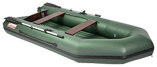 Лодка Тонар Капитан А330 надувное дно зеленый - фото 2