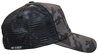Бейсболка Duo Trucker cap 18 black/camo - фото 3