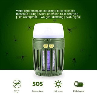 Антимоскитная лампа Naturehike Outdoor Mosquito Killer Lamp green - фото 2