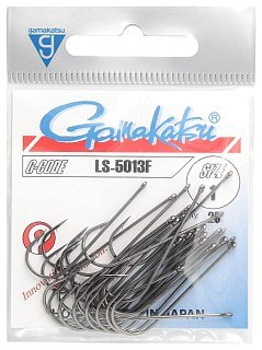 Крючок Gamakatsu LS-5013F black №1 - фото 1
