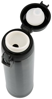 Термос Thermos Thermocafe TC-600T one touch tumbler 0.6л grey - фото 2