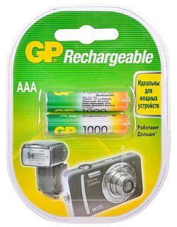 Аккумулятор GP AAA 1000mA  - фото 1