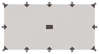 Тент Talberg TENT 3X5м SAHARA серый