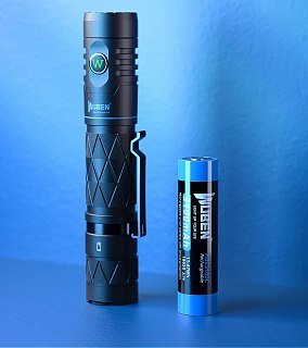 Фонарь Wuben E12R 1200 lumens black - фото 11