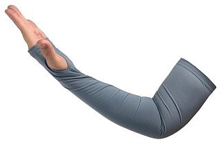 Нарукавники Naturehike Fingerless sun protection sleeves grey - фото 3