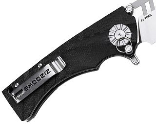 Нож SHOOZIZ HAN317-WB&BH складной DC53 рукоять G10+3D - фото 3