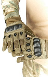 Перчатки Fantom Force Альфа тактические с пальцами хаки р.XL - фото 6