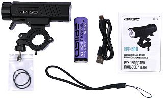 Фонарь Epilso EPF-500 карманный металл - фото 13