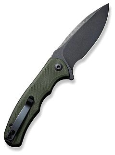 Нож Civivi Mini Praxis Flipper Knife G10 Handle (2.98" D2 Blade) green  - фото 2