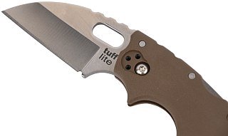 Нож Cold Steel Tuff Lite Plain Dark Earth складной сталь AUS8A - фото 6