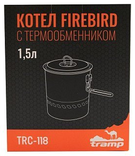 Котел Tramp Firebird 1,5л c термообменником - фото 6