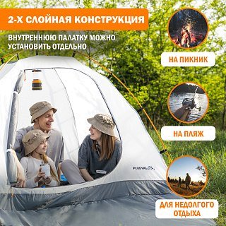 Палатка PerevalPro Cloud Dome 3 - фото 2