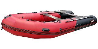 Лодка Хантер 450 Про красно-черный - фото 3