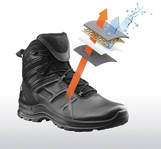 Ботинки Haix Black Eagle Tactical 2.0 GTX Mid Black - фото 3