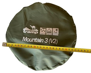 Палатка Tramp Mountain 3 V2 зеленый - фото 26