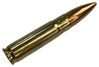 Патрон 300AAC Blackout ТПЗ 8,1 латунь - фото 2
