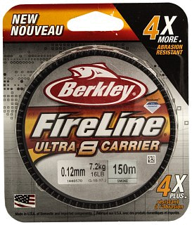 Шнур Berkley FireLine ultra 8 smoke 150м 0,12мм
