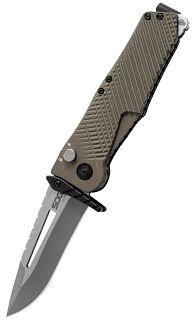 Нож Sog Quake складной сталь VG-10 рукоять алюминий - фото 1