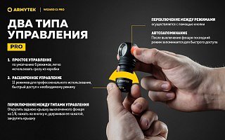 Фонарь Armytek Wizard C1 Pro Magnet USB теплый налобный - фото 17