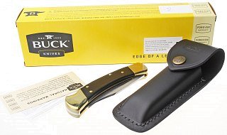 Нож Buck Folding Hunter складной клинок 9.5 см сталь 420HC - фото 5