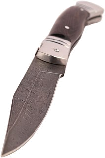 Нож ИП Семин Каюр дамасская сталь складной - фото 4