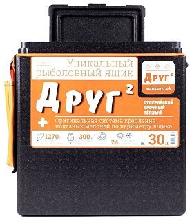 Ящик зимний Camping World  Друг-2 30 л черный  - фото 4