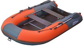 Лодка Boatsman BT330K надувная графитово-оранжевый