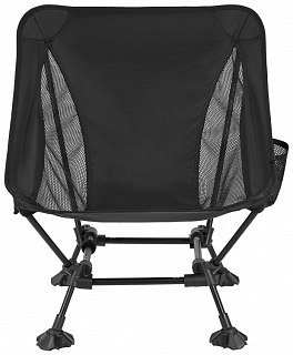 Кресло Атера Ultralight Square Low R черный - фото 2