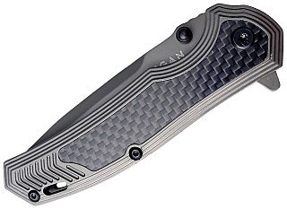 Нож Taigan Windhover (14S-035) сталь 8Cr13 рукоять steel/carbon - фото 9