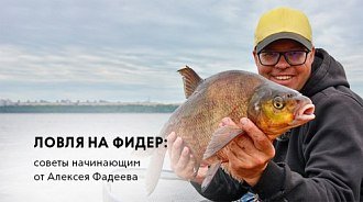 Ловля фидером: советы начинающим от чемпиона Алексея Фадеева