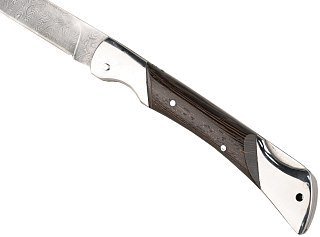 Нож ИП Семин Кадет дамасская сталь складной - фото 5