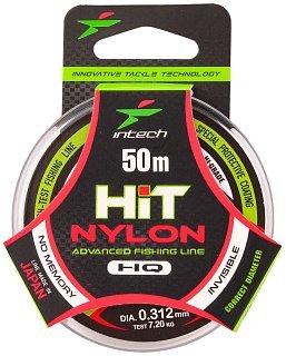 Леска Intech HIT Nylon 50м 0,312 7,2кг